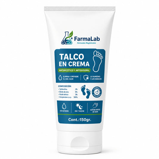 "Talco en Crema: Protección y Frescura"