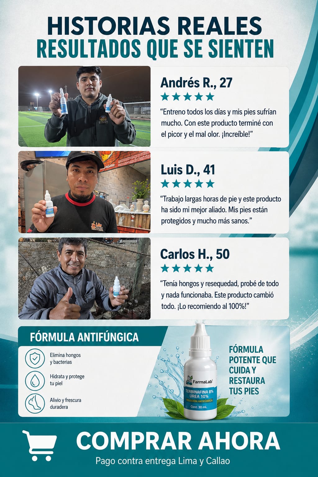 Terbinafina 8% + Úrea 10% - Solución Antimicótica para Uñas | FarmaLab