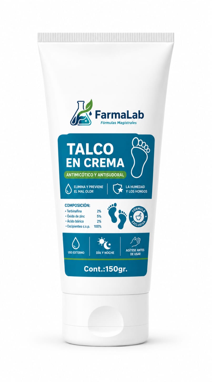 "Talco en Crema: Protección y Frescura"