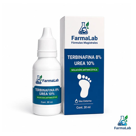 Terbinafina 8% + Úrea 10%