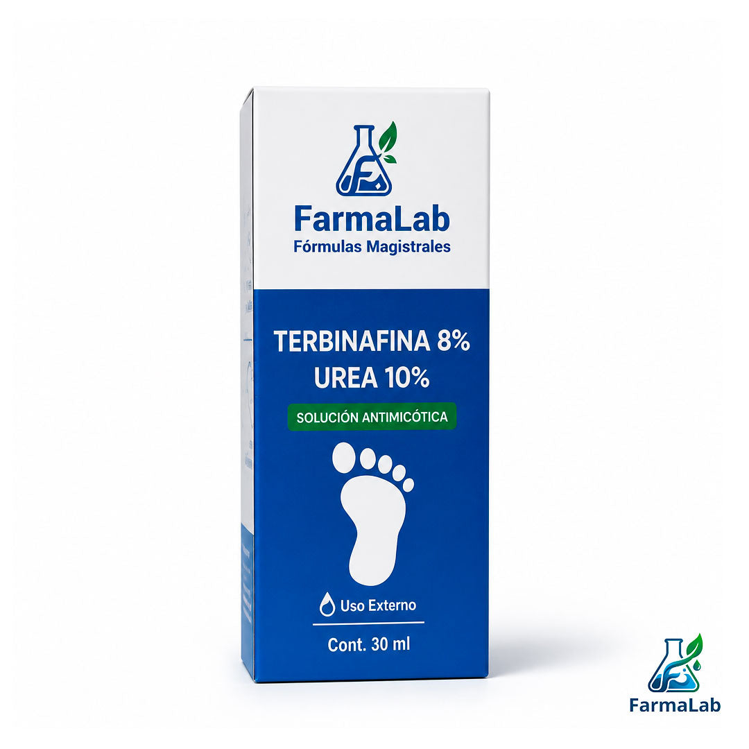 Terbinafina 8% + Úrea 10%